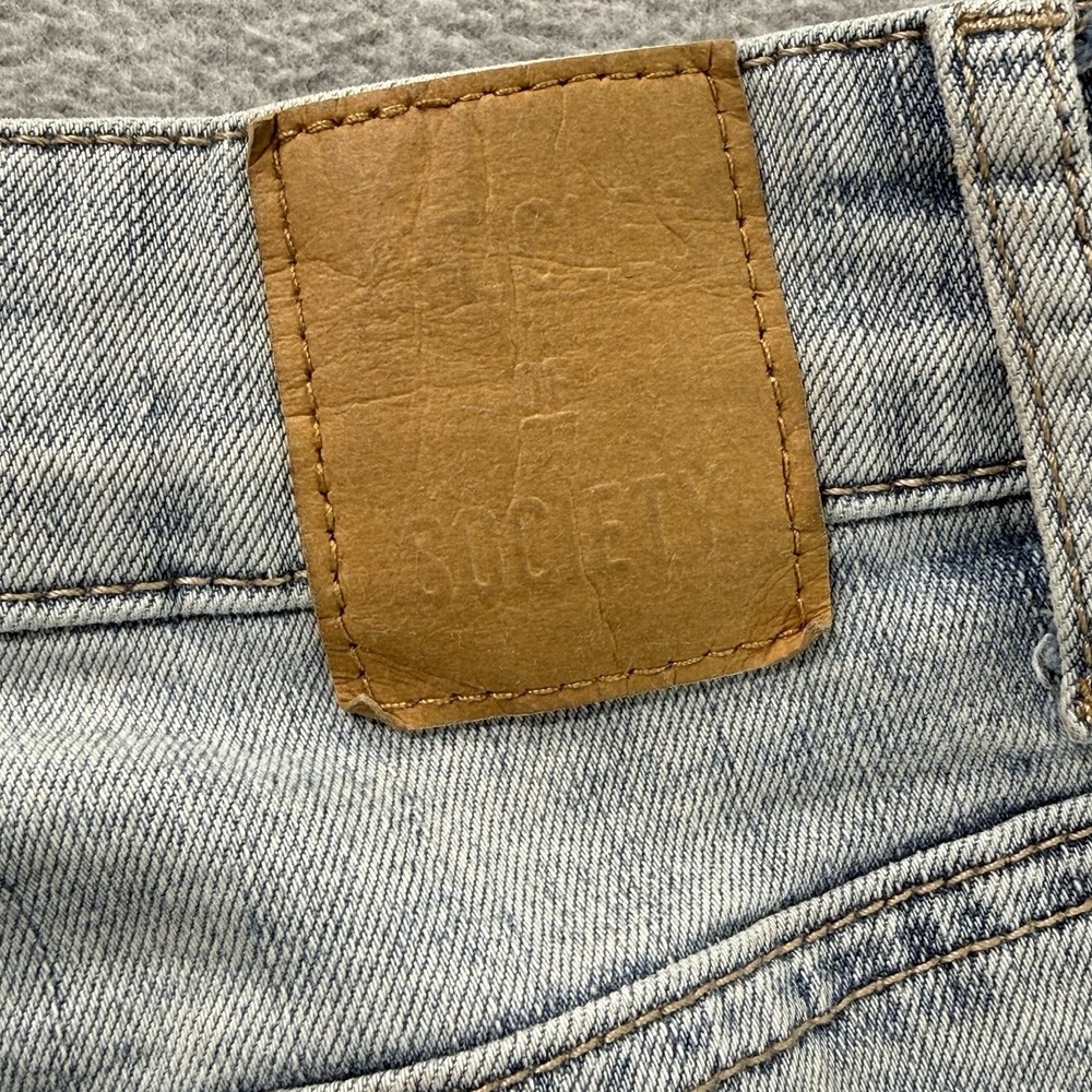 Articles of Society The Linden High Rise Cropped Flare Jeans 2/26 Light Wash - Picture 10 of 12